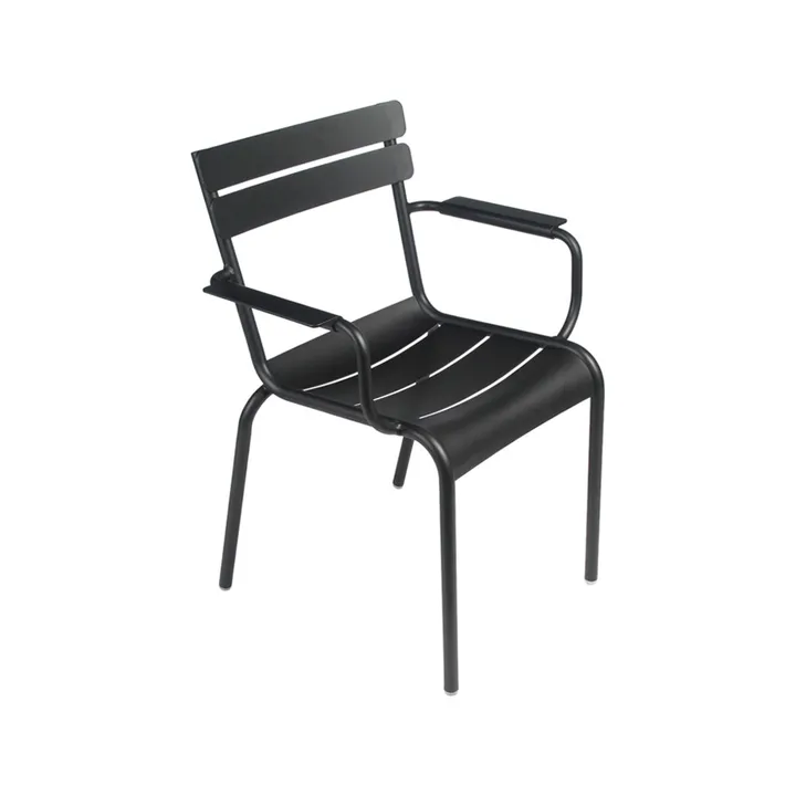 Luxembourg karmstol - Anthracite (grå) - Fermob