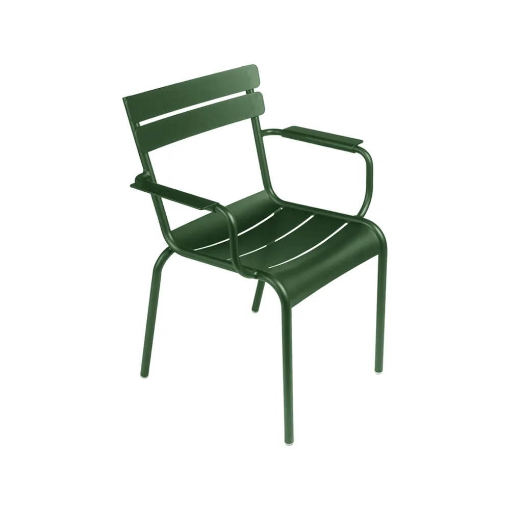 Luxembourg karmstol, Cedar green (grön) Fermob