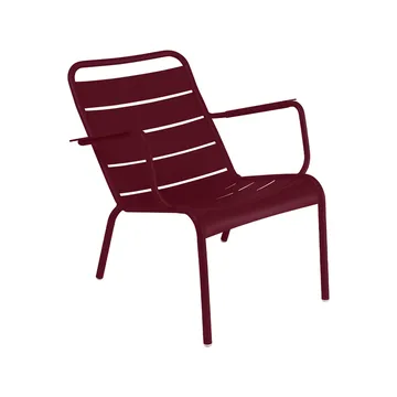 Luxembourg karmstol låg - Black cherry (vinröd) - Fermob