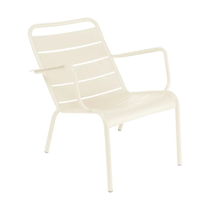 Luxembourg karmstol låg - Latte beige (beige) - Fermob