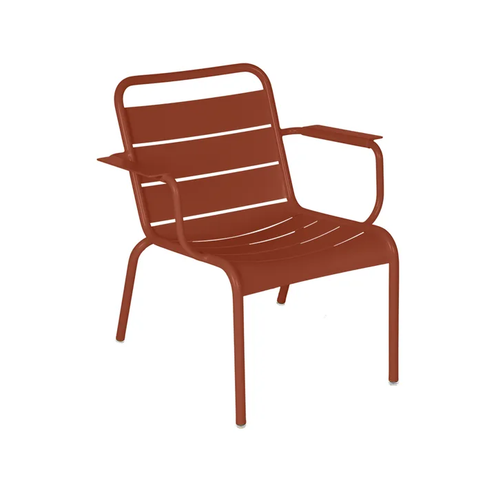Luxembourg loungefåtölj - Red ochre (röd) - Fermob