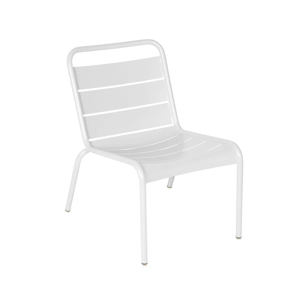 Luxembourg loungestol, Cotton white (vit) Fermob