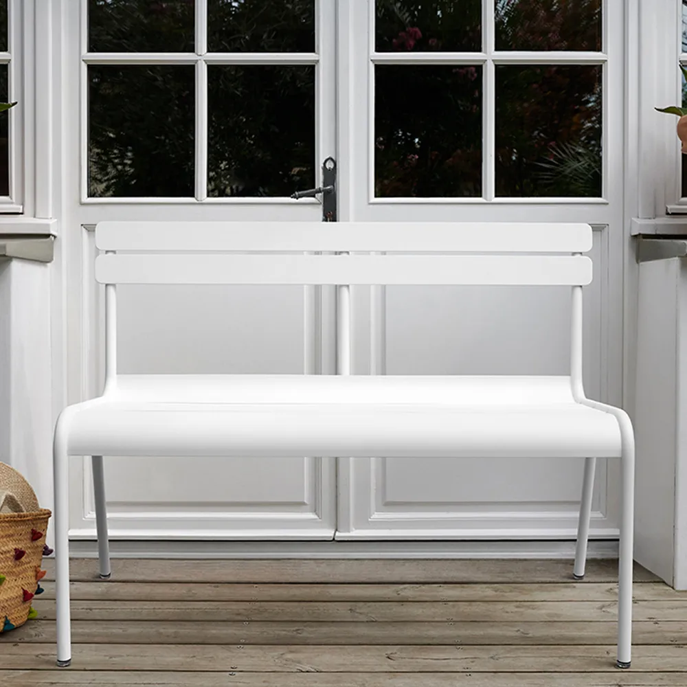 Luxembourg soffa 118x56x86 cm, Chili (röd) Fermob