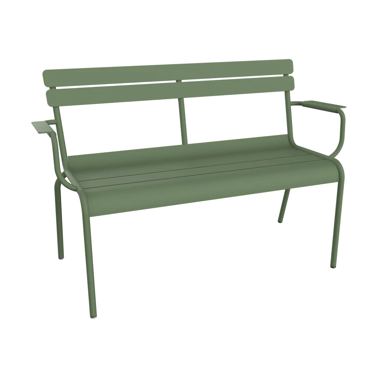 Luxembourg soffa med armstöd 131x55,5x86 cm, Cactus (grön) Fermob