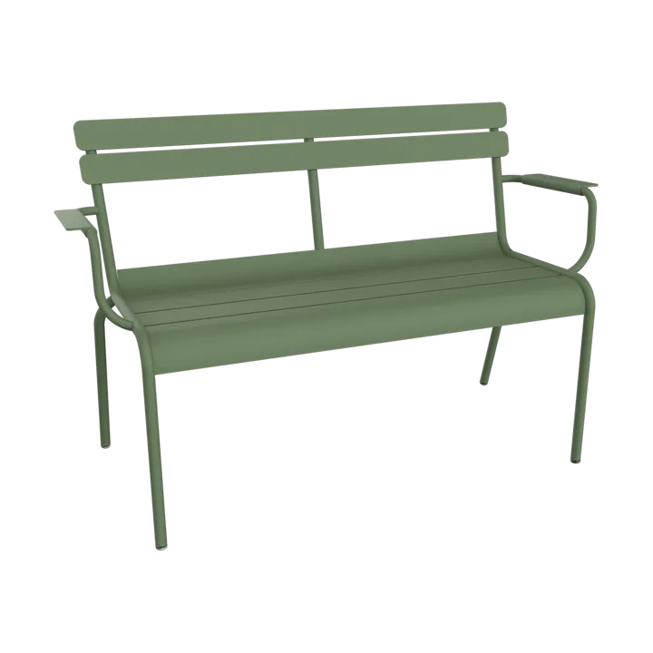 Luxembourg soffa med armstöd 131x55,5x86 cm - Cactus (grön) - Fermob