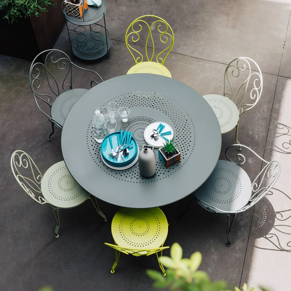 Montmartre bord Ø117 cm, Anthracite (grå) Fermob