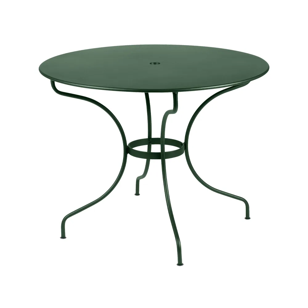 Opera+ bord Ø96 cm, Cedar green (grön) Fermob