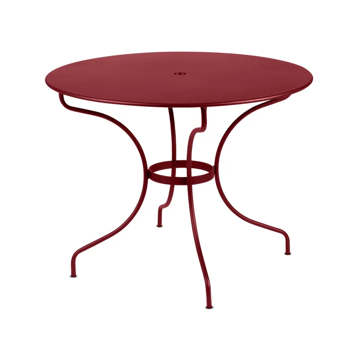 Opera+ bord Ø96 cm - Chili (röd) - Fermob