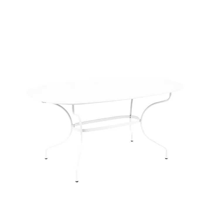 Opera+ bord ovalt - Cotton white (vit) - Fermob