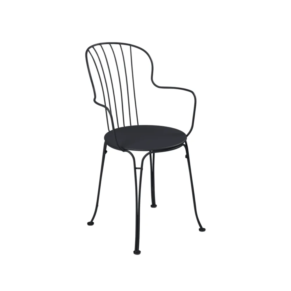 Opera+ karmstol, Anthracite (grå) Fermob
