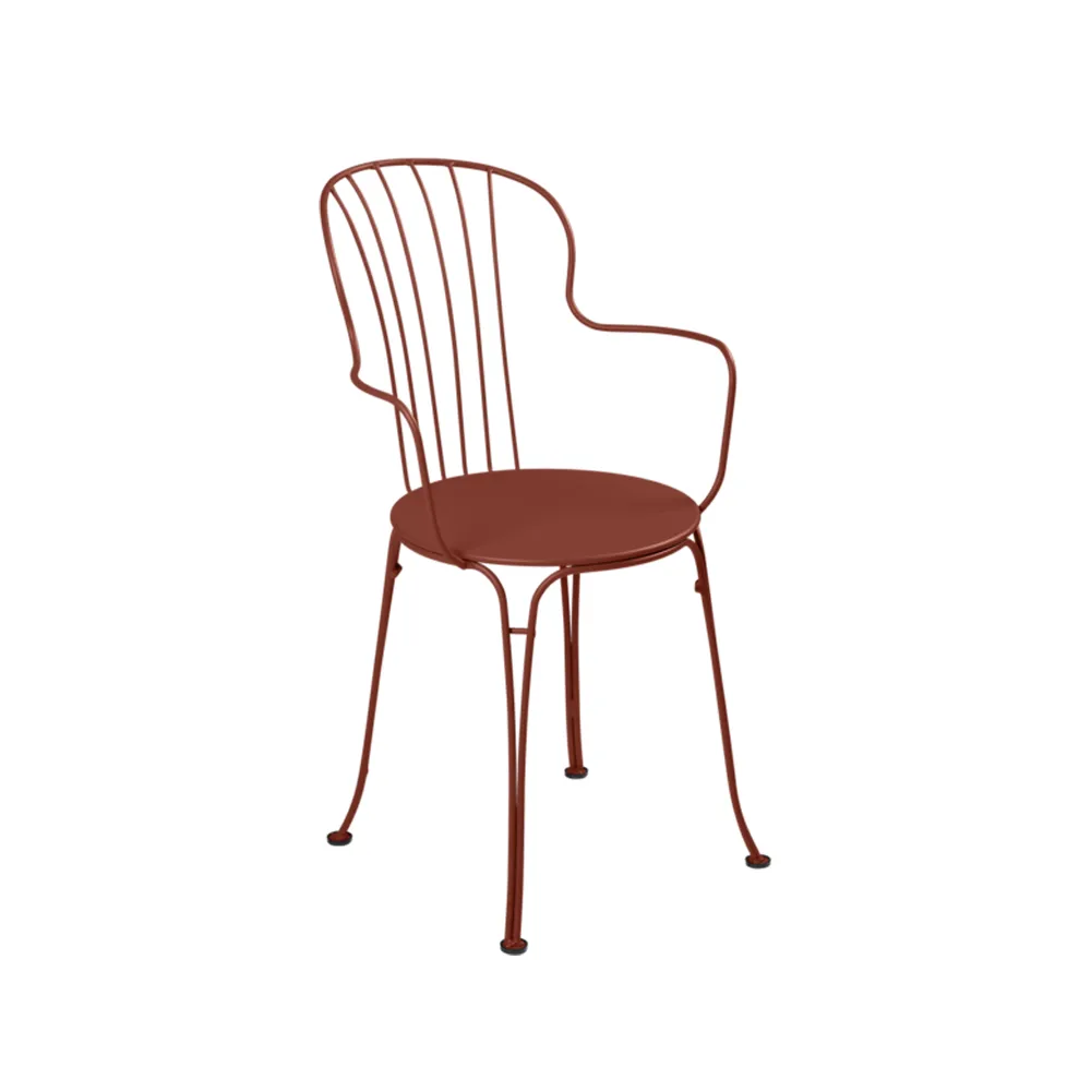 Opera+ karmstol, Red ochre (röd) Fermob