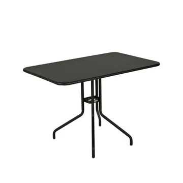 Pétale bord 110x70 cm - Liquorice (svart) - Fermob