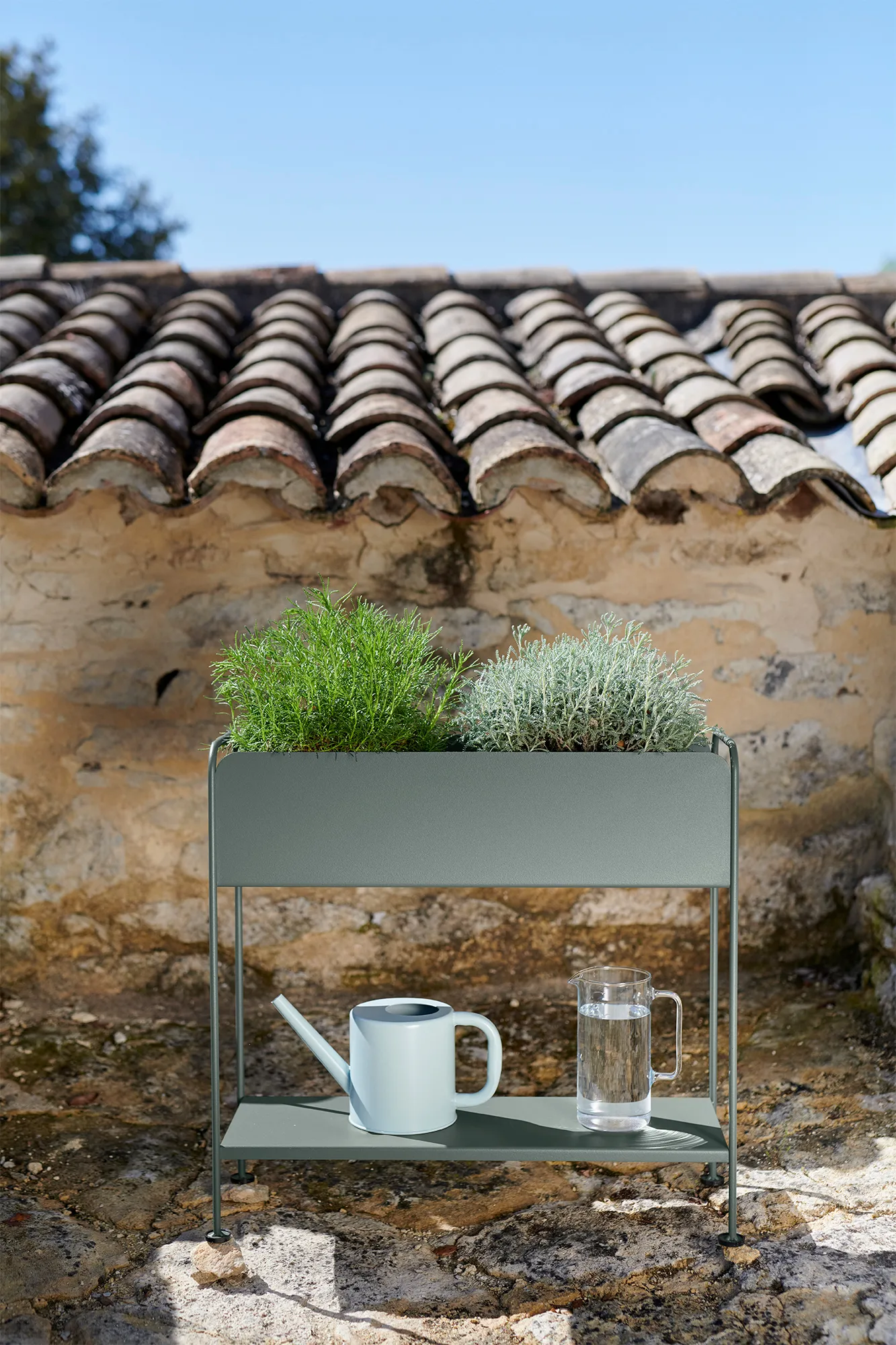 Picolino plant holder h.63 cm, Rosemary (grön) Fermob