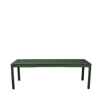 Ribambelle L bord - Cedar green (grön), 2 utdragsskivor - Fermob