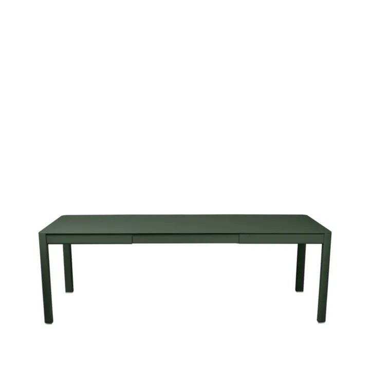 Ribambelle L bord - Cedar green (grön), 2 utdragsskivor - Fermob