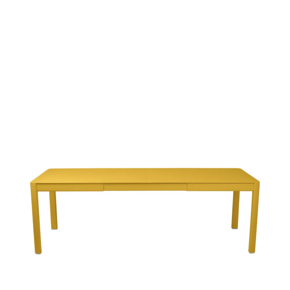 Ribambelle L bord, Honey (gul), 2 utdragsskivor Fermob