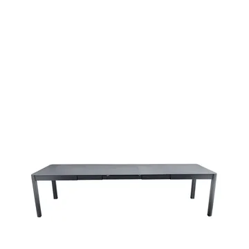 Ribambelle XL bord - Anthracite (grå), 3 utdragsskivor - Fermob