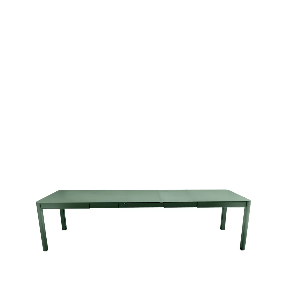 Ribambelle XL bord, Cedar green (grön), 3 utdragsskivor Fermob