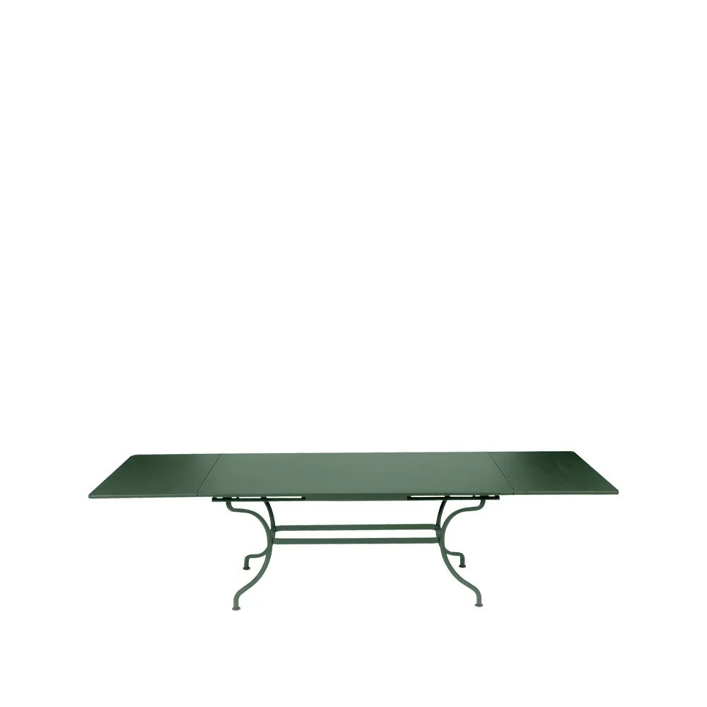 Romane bord inkl. iläggsskivor 2x50 cm, Cedar green (grön) Fermob