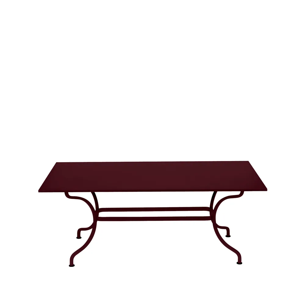 Romane bord rektangulärt, Black cherry (vinröd) Fermob