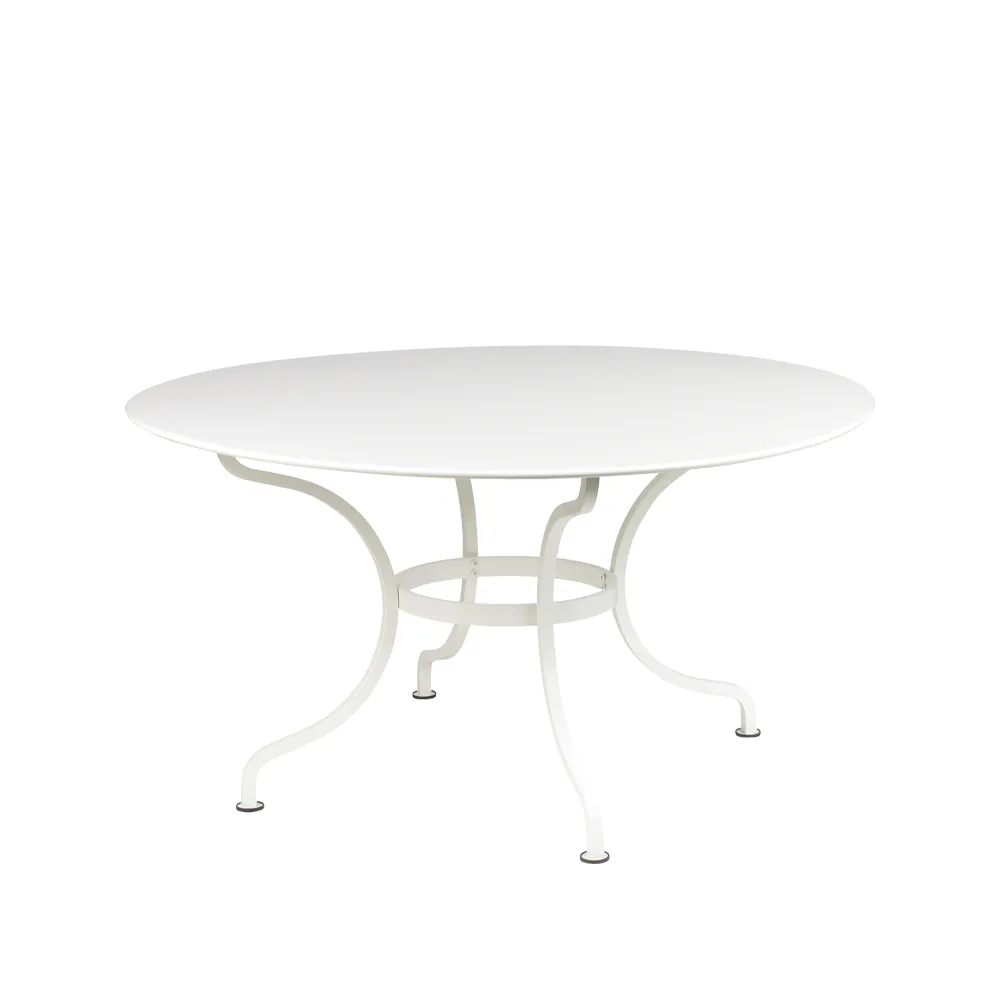 Romane bord runt, Cotton white (vit) Fermob