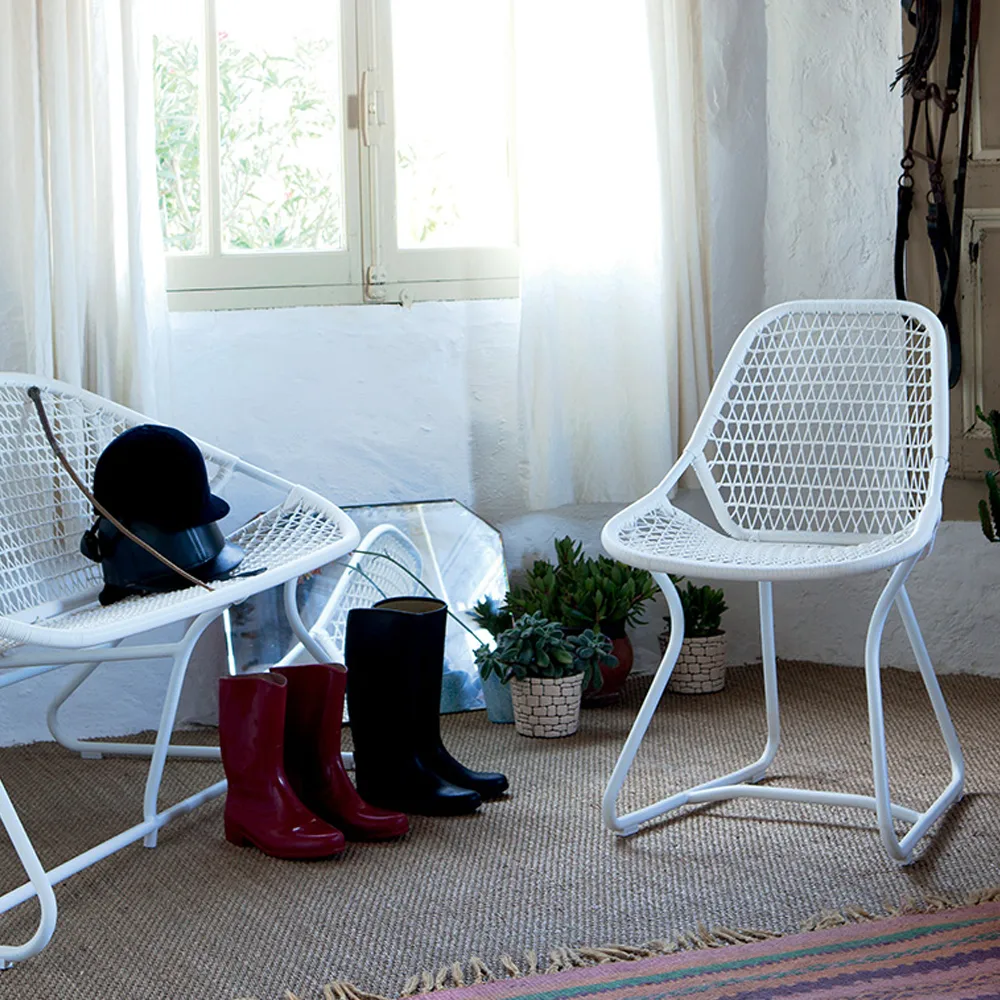 Sixties stol, Cotton white (vit) Fermob