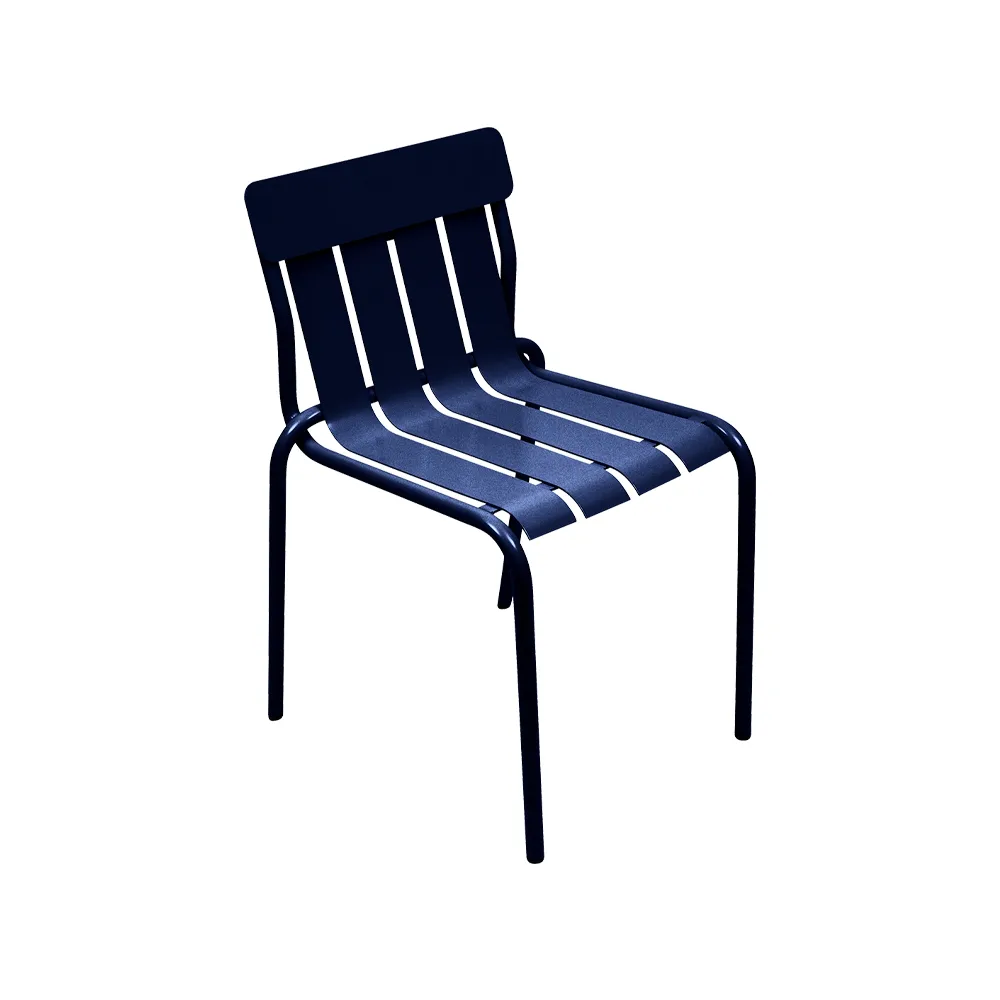 Stripe stol, Deep blue (blå) Fermob