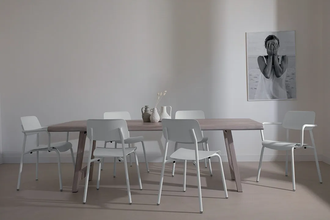 Studie stol, Clay grey (grå) (grå) Fermob