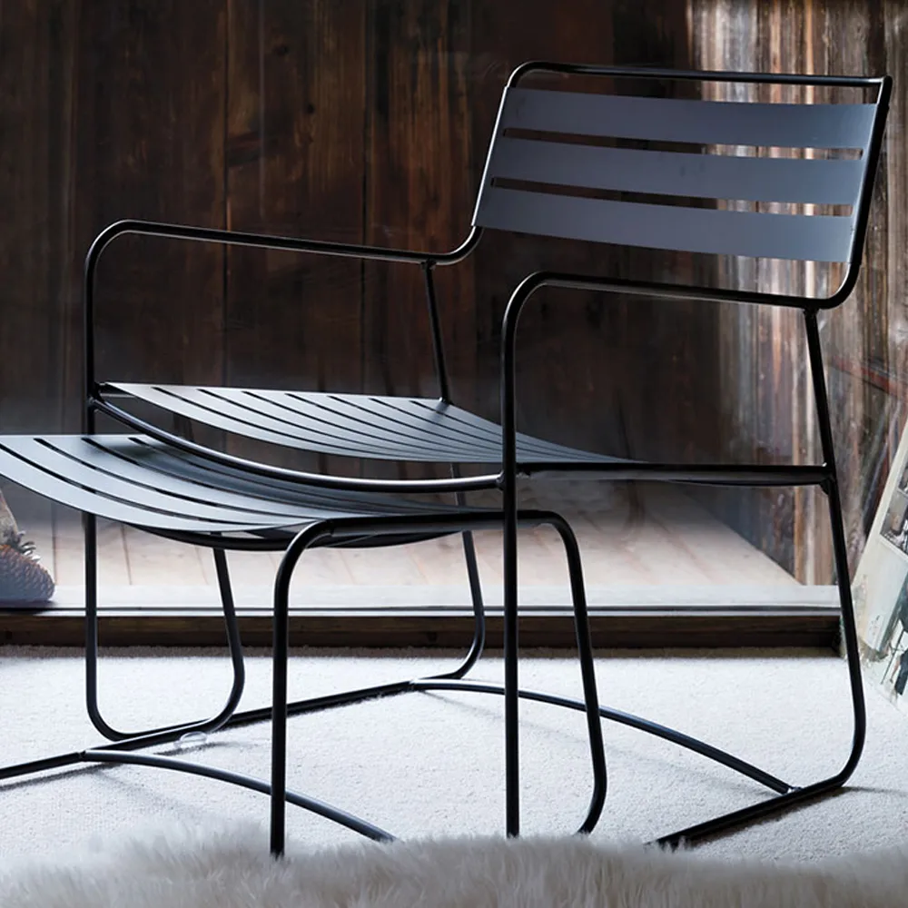 Surprising karmstol låg, Cedar green (grön) Fermob