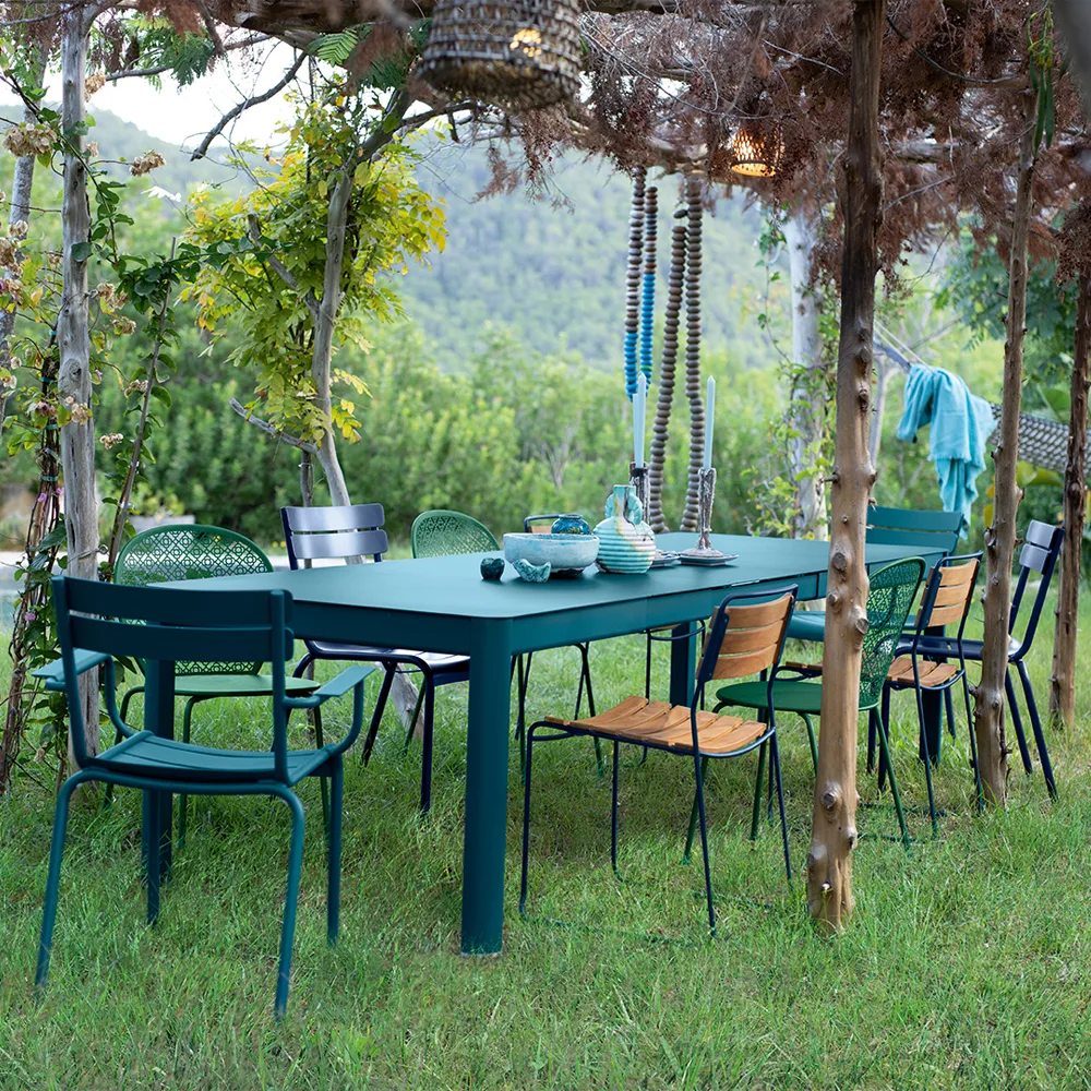 Surprising Teak stol, Nutmeg (beige) Fermob