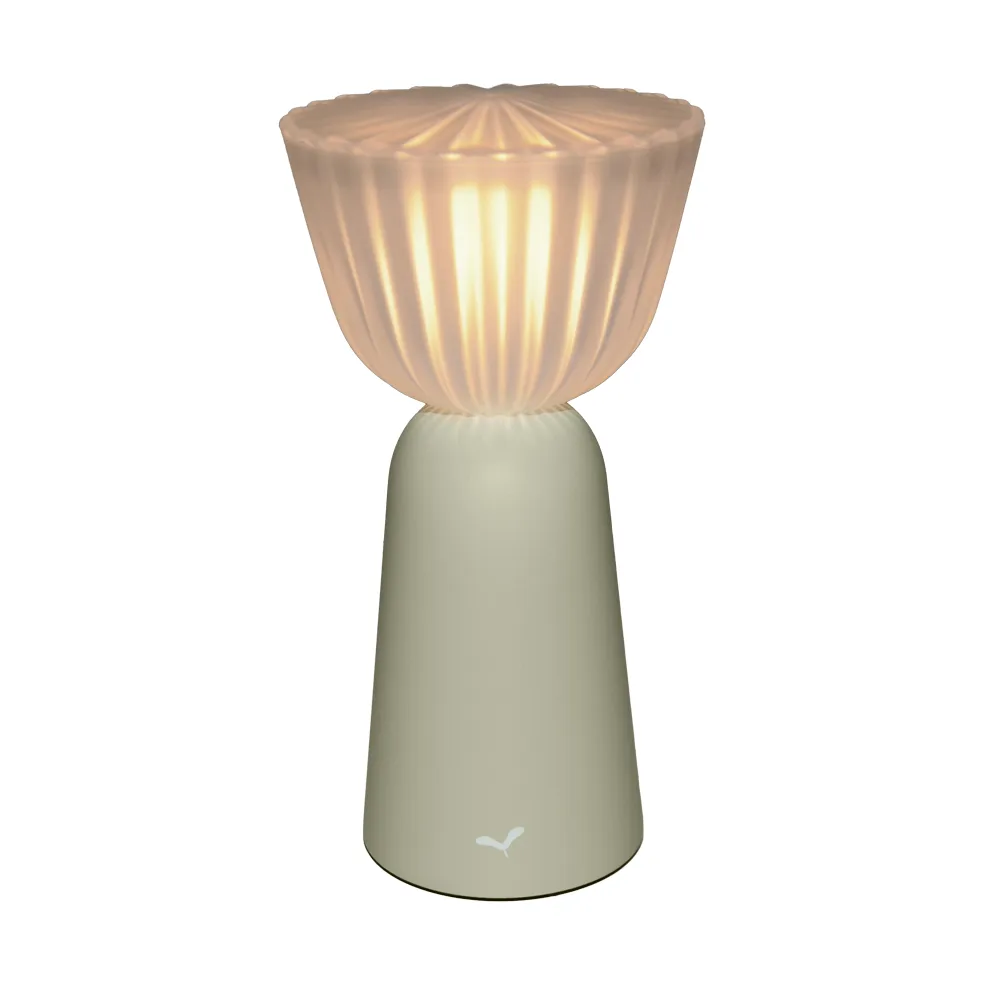Swiing portabel bordslampa, Clay grey (grå) Fermob