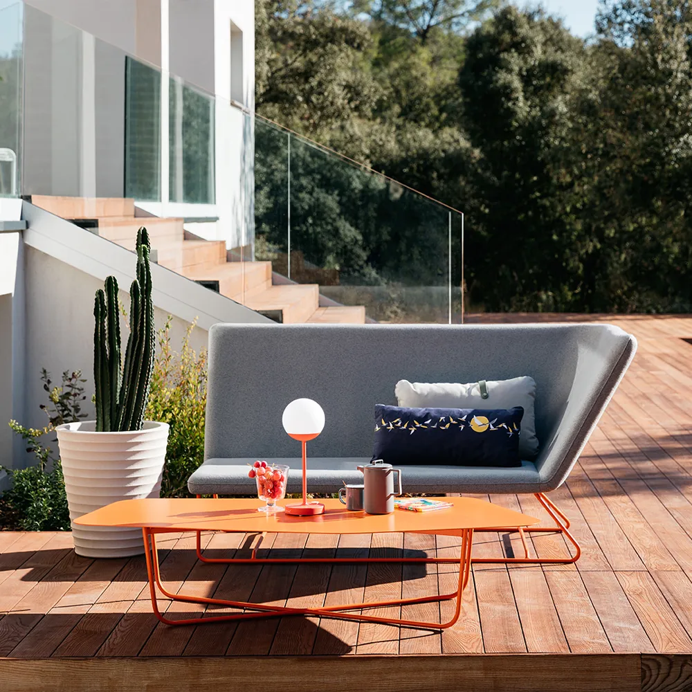 Ultrasofa soffbord, Clay grey (grå) Fermob