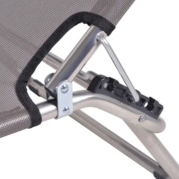 Amigo solsäng - Continente-aluminium - Fiam