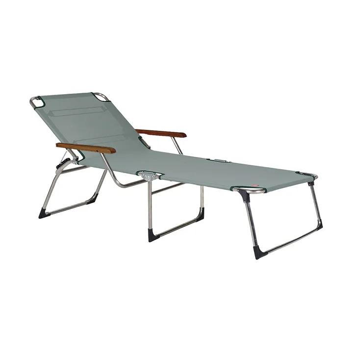 Amigo solsäng hög med armstöd - Sage green - Fiam