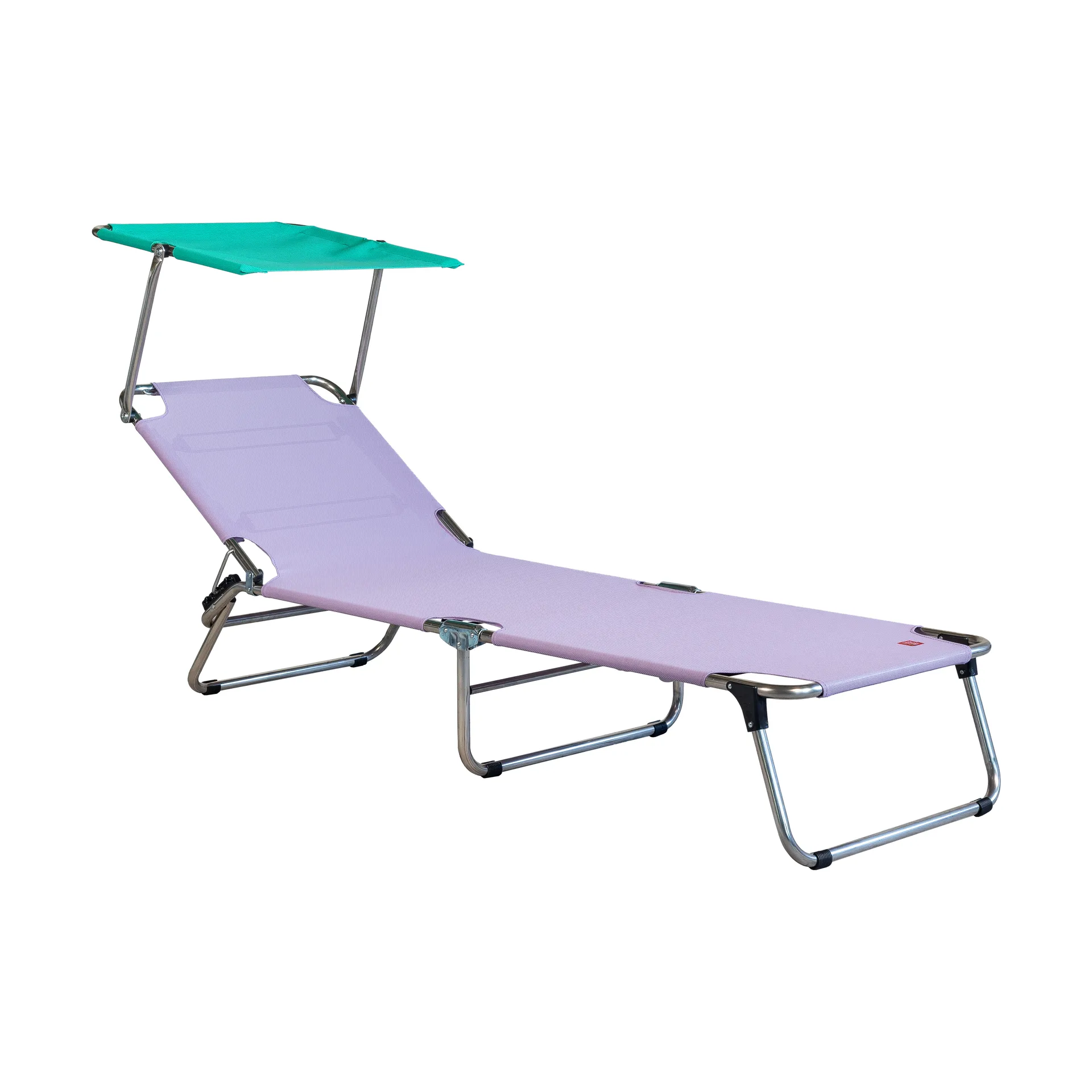 Amigo Top Pop solsäng, Lilac-aqua green Fiam