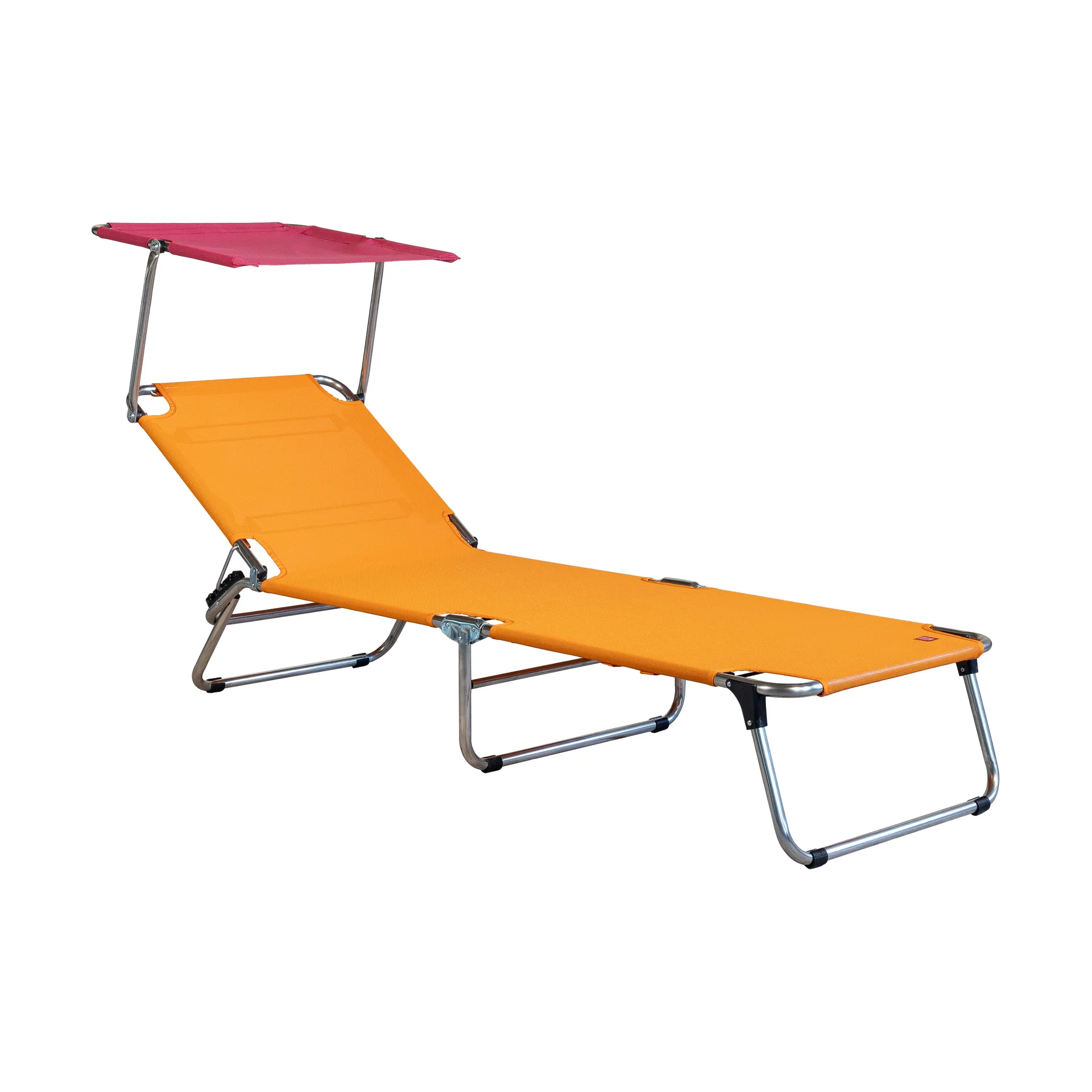 Amigo Top Pop solsäng, Orange-fuschia Fiam