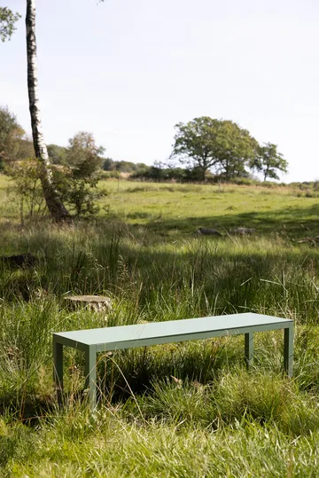 Aria bänk - Sage green - Fiam