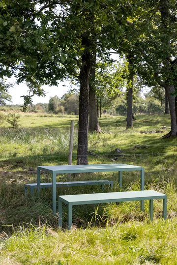 Aria bänk - Sage green - Fiam