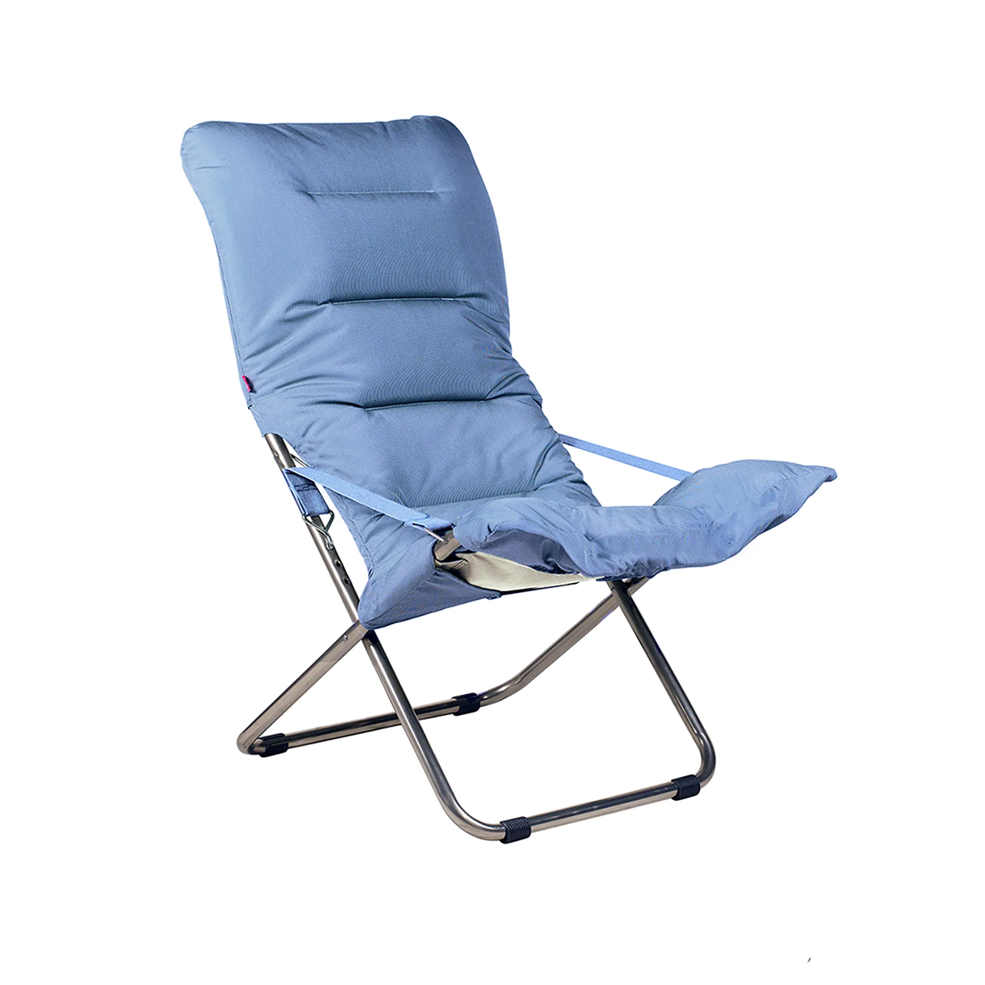 Fiesta Soft solstol, Light blue-beige supertex Fiam