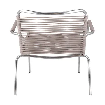 Mya Lounge karmstol - Taupe - Fiam