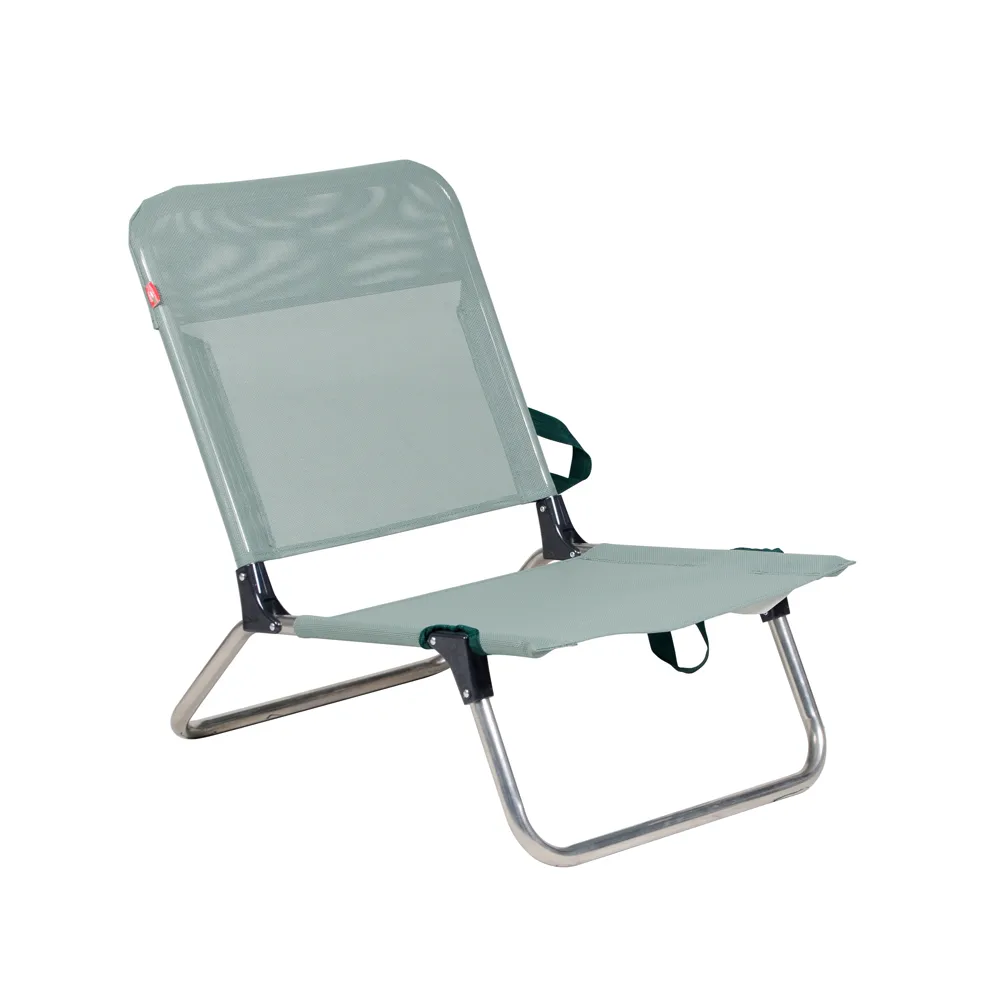 Quick solstol, Sage green-aluminium Fiam