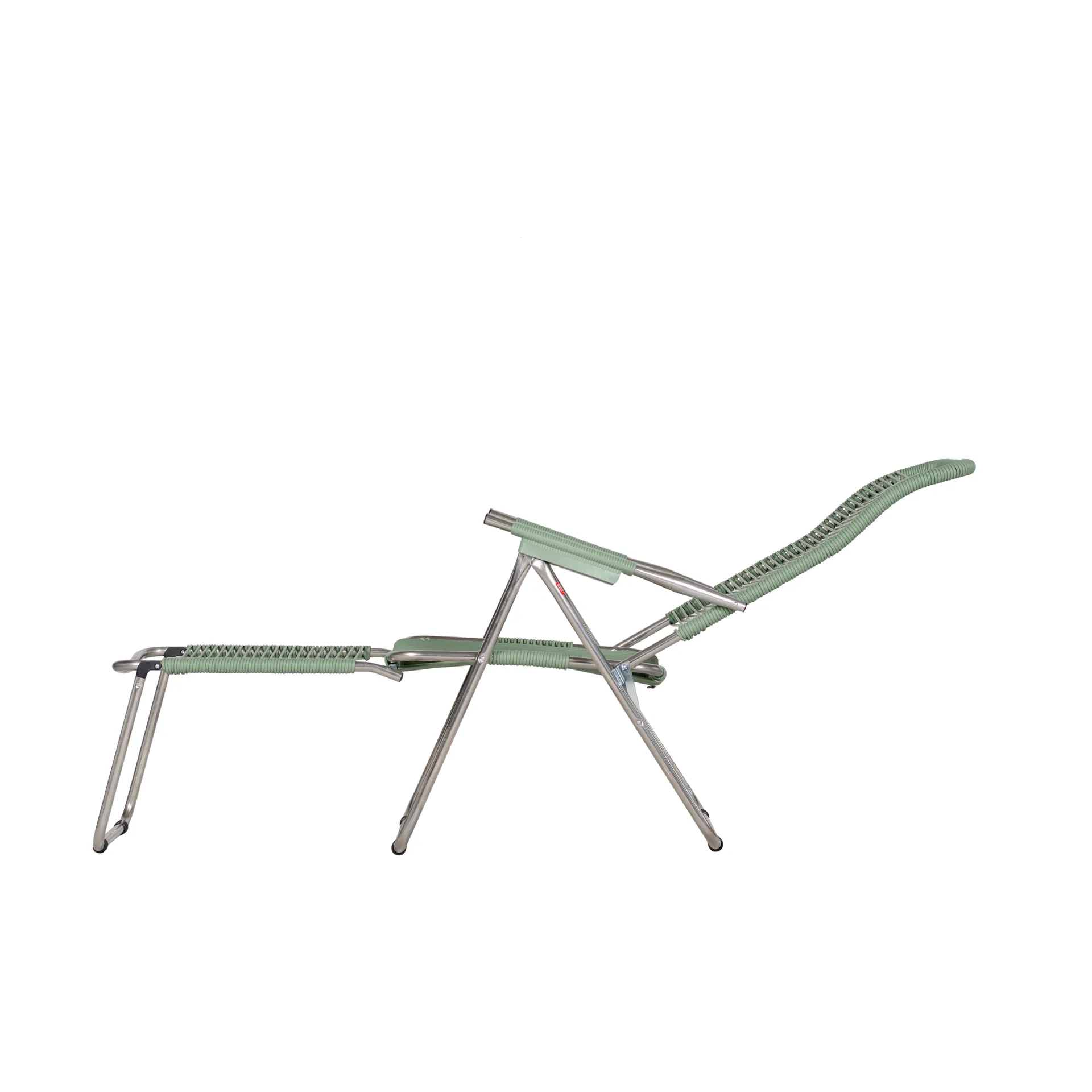 Spaghetti solstol med fotstöd, Sage green Fiam