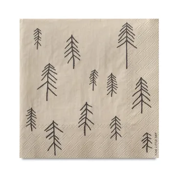 Tall servett 25-pack - Natur-brun - Fine Little Day