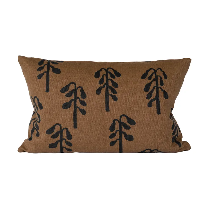 Weeping birch kuddfodral - Brown, 38x58 cm - Fine Little Day