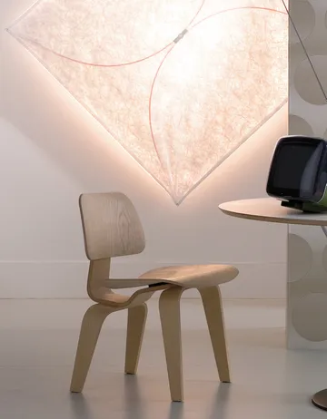 Ariette 2 vägglampa - Vit-textilduk/stålstativ - Flos