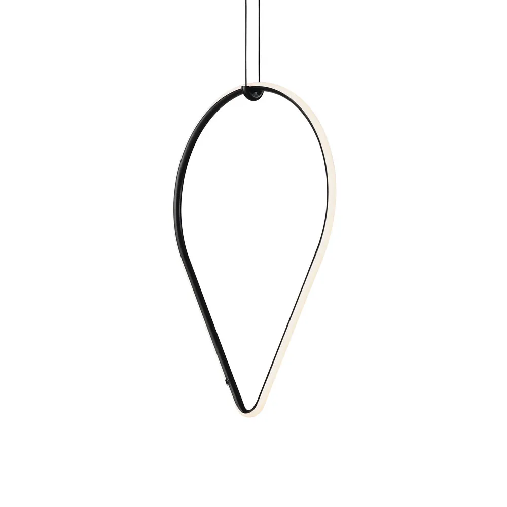 Arrangements Drop pendel, Black, up Flos