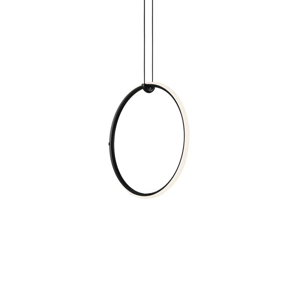 Arrangements Round pendel, Black, small Flos