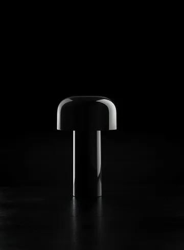 Bellhop bordslampa portabel - Glossy black, IP54 (inom/utomhus) - Flos