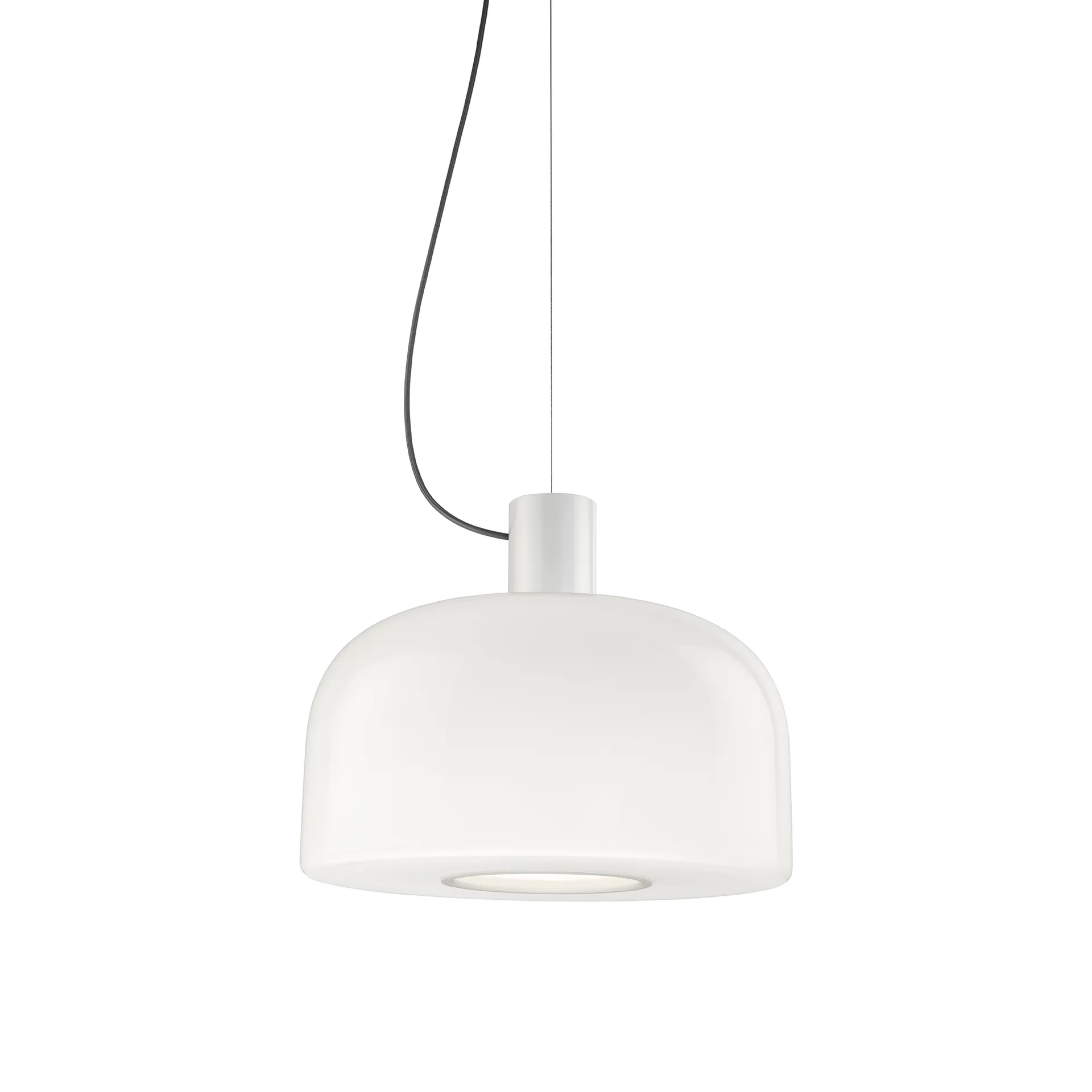 Bellhop Glass S1 pendel, White Flos