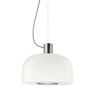 Bellhop Glass S2 pendel - Bright aluminum - Flos